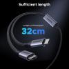 imageUGREEN 140W USB C Cable 5FT 2in1 USB C to USB C Cable Fast Charging for iPhone 1717 Pro Max1614 Series Galaxy S25S25S24 Series MacBook AirPro iPad ProAir Steam Deck and More5FT