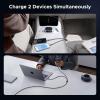 imageUGREEN 140W USB C Cable 5FT 2in1 USB C to USB C Cable Fast Charging for iPhone 1717 Pro Max1614 Series Galaxy S25S25S24 Series MacBook AirPro iPad ProAir Steam Deck and More5FT