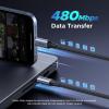 imageUGREEN 140W USB C Cable 5FT 2in1 USB C to USB C Cable Fast Charging for iPhone 1717 Pro Max1614 Series Galaxy S25S25S24 Series MacBook AirPro iPad ProAir Steam Deck and More66FT