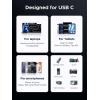 imageUGREEN 240W USB C Cable 40Gbps USB C to USB C Cable USB40 GEN3 8K 60Hz PD 31 Video Cable Compatible with USB C Monitors Hubs Docks MacBook Air iPhone 1716 Pro Max Galaxy S25S25 Ultra 33FT