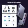 imageUGREEN 4K 144Hz Video Capture Card HDMI to USB 32 Gen 2 with Mic and HDMI 21 LoopOut with Low Latency for Streaming Game Recording Compatible with Switch 2XboxPS4PS5PCCameraMacOBSXSplit