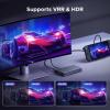 imageUGREEN 4K 144Hz Video Capture Card HDMI to USB 32 Gen 2 with Mic and HDMI 21 LoopOut with Low Latency for Streaming Game Recording Compatible with Switch 2XboxPS4PS5PCCameraMacOBSXSplit