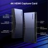 imageUGREEN 4K30Hz HDMI to USB 32 Video Capture Card 4K60Hz Input Passthrough 247 Live Streaming FPGA Broadcasting with Low Latency for Compatible with Switch 2PS5XboxPCCameraMacOBSXSplit