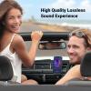imageUGREEN 54 Aux Bluetooth Adapter Noise Cancelling 35mm AUX Bluetooth Car Adapter Wireless Audio Receiver for Home StereoWired Speaker 15H Battery LifeGrey