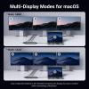 imageUGREEN 8 in 1 USB C 4K Docking Station Dual Monitor Triple Display USB C Hub with 2 HDMI VGA 2 USB AampampC 32 Ports 100W PD Compatible for MacBook Dell HP Lenovo Surface etc