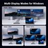 imageUGREEN 8 in 1 USB C Docking Station with Dual Monitor 4K Triple Display USBC Hub with 2 HDMI DP 2 USB AampampC 32 Ports 100W PD USBC Dock Compatible for MacBook Dell HP Lenovo Surface etc
