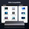 imageUGREEN 8 in 1 USB C Docking Station with Dual Monitor 4K Triple Display USBC Hub with 2 HDMI DP 2 USB AampampC 32 Ports 100W PD USBC Dock Compatible for MacBook Dell HP Lenovo Surface etc