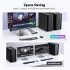 imageUGREEN 8K HDMI KVM Switch with 4 USB 30 Ports 3 USBA  1 USBC for 2 Computers Share 1 Monitor Keyboard Mouse Hard Drives Printer with 2 HDMI Cables 2 USB Cables and Controller
