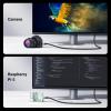 imageUGREEN 8K Micro HDMI to HDMI Cable 66FT 21 Aluminum Shell Braided 48Gbps Ultra High Speed 8K60Hz 4K240Hz Support HDR eARC Dolby Compatible with GoPro Raspberry Pi 5 Camera Nikon33FT