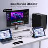 imageUGREEN Active HDMI to USB C Adapter Cable with USB Power 4K60Hz Unidirectional HDMI to Thunderbolt 66FT Compatible Switch PS5 SteamDeck Laptop to USBC Portable Monitor ARXR Headset