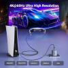 imageUGREEN Active HDMI to USB C Adapter Cable with USB Power 4K60Hz Unidirectional HDMI to Thunderbolt 66FT Compatible Switch PS5 SteamDeck Laptop to USBC Portable Monitor ARXR Headset