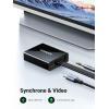 imageUGREEN Active HDMI to VGA Adapter with 35mm Audio Jack HDMI Male to VGA Female up to 1080P for PC Laptop Ultrabook Raspberry Pi Chromebook Black