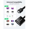 imageUGREEN Active HDMI to VGA Adapter with 35mm Audio Jack HDMI Male to VGA Female up to 1080P for PC Laptop Ultrabook Raspberry Pi Chromebook Black