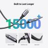 imageUGREEN Aux Cord for iPhone Aux to Lightning Cable for Car Adapter MFi Certified Lightning 35mm Headphone Male Audio Jack Compatible with iPhone 14 Pro Max13 12 11 Pro Max12 11 XR SE8 Plus 33FT33FT