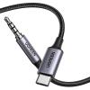 imageUGREEN Aux to USB C Aux Cord for Car Type C to 35mm Audio Jack Cable 33FT TRRS Headphone Stereo Adapter Mic HiFi Compatible with iPhone 17 16 15 Pro Max16 15 Plus Galaxy S25 Ultra Pixel 10 iPad66FT