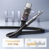 imageUGREEN Aux to USB C Aux Cord for Car Type C to 35mm Audio Jack Cable 33FT TRRS Headphone Stereo Adapter Mic HiFi Compatible with iPhone 17 16 15 Pro Max16 15 Plus Galaxy S25 Ultra Pixel 10 iPad33FT
