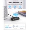 imageUGREEN Bluetooth 50 Transmitter and Receiver Bundle with Bluetooth 53 Car Adapter