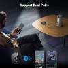 imageUGREEN Bluetooth AUX Adapter Builtin Battery Support Dual Pairs Bluetooth 53 Receiver for Old Stereo 35mm RCA Dual Channel for Home Stereo Speakers