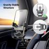 imageUGREEN Car Phone Holder Vent Phone Mount Never Blocking Air Vent Clip Cellphone Holder Compatible with iPhone 17 16 15 14 13 12 Pro Max Mini Plus iPhone 11 SE XS XR 8 7 6 6S Smartphone Black