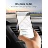 imageUGREEN Car Vent Phone Mount Air Vent Clip Phone Holder Car Mount Mini Size Compatible with iPhone 17 16 15 14 13 12 Pro Max Mini Plus iPhone 11 SE XS XR 8 7 6 6S Smartphone