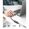 imageUGREEN DisplayPort to HDMI Adapter 4K60Hz DP to HDMI Male to Female Converter Video Display Cord Compatible with AMD NVIDIA Dell HP PC Laptop HDTV Monitor Projector Computer