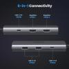 imageUGREEN Docking Station Revodok 206 USB C Hub 6in1 with Dual 4K60Hz Single 8K30Hz 100W Power Delivery 3X 5Gbps USB Data Ports USBC Dock for Thinkpad HP Dell Laptops and More