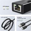 imageUGREEN Ethernet Adapter for Fire TV Stick Micro USB to Ethernet Adapter with 33 ft Cable ampamp Power Cord Compatible for Fire Stick Basic2nd4kLite Chromecast 123UltraAudio Plug ampamp Play 100Mbps