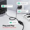 imageUGREEN Ethernet Adapter for Fire TV Stick Micro USB to Ethernet Adapter with 33 ft Cable ampamp Power Cord Compatible for Fire Stick Basic2nd4kLite Chromecast 123UltraAudio Plug ampamp Play 100Mbps