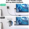 imageUGREEN Ethernet Adapter for Fire TV Stick Micro USB to Ethernet Adapter with 33 ft Cable ampamp Power Cord Compatible for Fire Stick Basic2nd4kLite Chromecast 123UltraAudio Plug ampamp Play 100Mbps