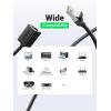 imageUGREEN Ethernet Extension Cable Cat6 LAN Cable Extender Cat 6 RJ45 Network Patch Cord Male to Female Connector for Router Modem Smart TV PC Computer Laptop 10FT66FT