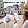 imageUGREEN FineTrack Slim S Bluetooth Tracker Tags Work with Samsung SmartThings APP Samsung Only 17mm UltraSlim Wallet Card Finder Rechargeable IP68 Waterproof Tracker Card for Wallet Key Luggage