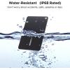 imageUGREEN FineTrack Slim S Bluetooth Tracker Tags Work with Samsung SmartThings APP Samsung Only 17mm UltraSlim Wallet Card Finder Rechargeable IP68 Waterproof Tracker Card for Wallet Key Luggage