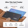 imageUGREEN FineTrack Slim Smart Finder Compatible with Apple Find My iOS Only 17mm UltraSlim Wallet Finder IP68 Waterproof Rechargeable Bluetooth Tracker Card for Wallet Key Luggage Tags