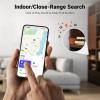 imageUGREEN FineTrack Slim Smart Finder Compatible with Apple Find My iOS Only 17mm UltraSlim Wallet Finder IP68 Waterproof Rechargeable Bluetooth Tracker Card for Wallet Key Luggage Tags