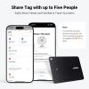 imageUGREEN FineTrack Slim Smart Finder Compatible with Apple Find My iOS Only 17mm UltraSlim Wallet Finder IP68 Waterproof Rechargeable Bluetooth Tracker Card for Wallet Key Luggage Tags