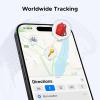imageUGREEN FineTrack Smart Finder Compatible with Apple Find My iOS Only 2Year Replaceable Battery Bluetooth Tracker Tags Item Finder Smart Tag for Key Luggage Passport with Alarmampamp LeftBehind Remind