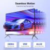 imageUGREEN HDMI 21 Cable Certified 8K 66FT Ultra High Speed HDMI Cord Braided 48Gbps 4K240Hz 10K60Hz with Dynamic HDR eARC Dolby Atmos HDCP Compatible with PS5 PS4 Xbox Roku TV HDTV Bluray Projector66FT