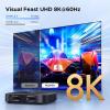 imageUGREEN HDMI 21 Switch 2 in 1 Out 8K60Hz Ultra HD Supports 4K240Hz 4K120Hz VRR HDR10 Dolby Atmos 48Gbps HDMI Switcher Compatible with SwitchSwitch 2 PS5 Xbox Roku Firestick Apple TV