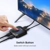 imageUGREEN HDMI 21 Switch 2 in 1 Out 8K60Hz Ultra HD Supports 4K240Hz 4K120Hz VRR HDR10 Dolby Atmos 48Gbps HDMI Switcher Compatible with SwitchSwitch 2 PS5 Xbox Roku Firestick Apple TV