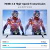 imageUGREEN HDMI Cable 4K Braided High Speed HDMI Cord 18Gbps with Ethernet Support 4K 60HZ Compatible with UHD TV Monitor Computer Xbox Switch 2 360 PS5 PS4 Bluray and More 66FT33FT