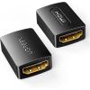 imageUGREEN HDMI Coupler 2 Pack 4K60Hz Female to Female Adapter HDMI 20 Extender for 3D Connector Compatible with HDTV Roku TV Stick Chromecast Nintendo Switch 2 Xbox PS54 Laptop PC Projector