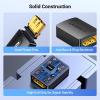 imageUGREEN HDMI Coupler 2 Pack 4K60Hz Female to Female Adapter HDMI 20 Extender for 3D Connector Compatible with HDTV Roku TV Stick Chromecast Nintendo Switch 2 Xbox PS54 Laptop PC Projector