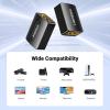 imageUGREEN HDMI Coupler 2 Pack 4K60Hz Female to Female Adapter HDMI 20 Extender for 3D Connector Compatible with HDTV Roku TV Stick Chromecast Nintendo Switch 2 Xbox PS54 Laptop PC Projector