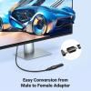 imageUGREEN HDMI Coupler 2 Pack 4K60Hz Female to Female Adapter HDMI 20 Extender for 3D Connector Compatible with HDTV Roku TV Stick Chromecast Nintendo Switch 2 Xbox PS54 Laptop PC Projector