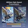 imageUGREEN HDMI Coupler 2 Pack 8K60Hz HDMI 21 Female to Female AdapterConnector 3D 4K240Hz Extender Compatible with HDTV Roku Stick Chromecast Laptop PC Switch 2 Grey