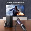imageUGREEN HDMI Coupler 2 Pack 8K60Hz HDMI 21 Female to Female AdapterConnector 3D 4K240Hz Extender Compatible with HDTV Roku Stick Chromecast Laptop PC Switch 2 Grey