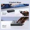 imageUGREEN HDMI Switch 3 in 1 Out 4K60Hz HDMI Splitter with Remote Supports HDR10 CEC HDCP22 Compatible with Nintendo Switch PS543 Xbox Roku TV Fire Stick BluRay Player