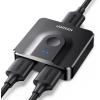 imageUGREEN HDMI Switch 4K60Hz BiDirectional HDMI Switcher 2 in 1 Out HDMI Splitter 1 Input 2 Output Supports UHD 3D HDR Compatible with PS5 PS4 Xbox Series XS Roku Fire Stick GreyBlack