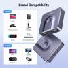 imageUGREEN HDMI Switch 4K60Hz BiDirectional HDMI Switcher 2 in 1 Out HDMI Splitter 1 Input 2 Output Supports UHD 3D HDR Compatible with PS5 PS4 Xbox Series XS Roku Fire Stick GreyGrey