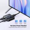 imageUGREEN HDMI Switch 4K60Hz BiDirectional HDMI Switcher 2 in 1 Out HDMI Splitter 1 Input 2 Output Supports UHD 3D HDR Compatible with PS5 PS4 Xbox Series XS Roku Fire Stick GreyBlack